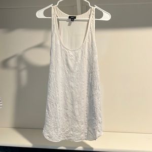 White tank top